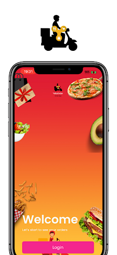 Android application YO driver app screenshort