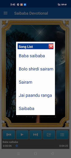 Saibaba Devotional Songs Screen 3