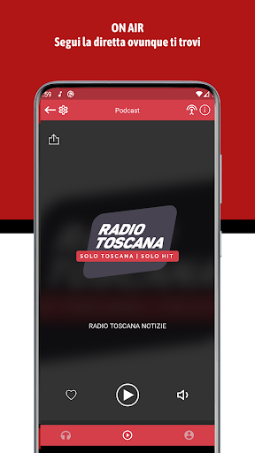 Radio Toscana Screen 2