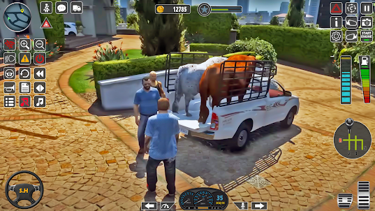 Wild Animal Transport Games 3d