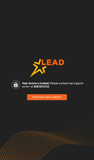 LEAD Device Locked KIOSK App Screen 3