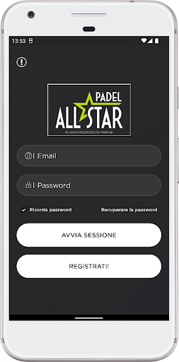 Android application All Star Padel screenshort
