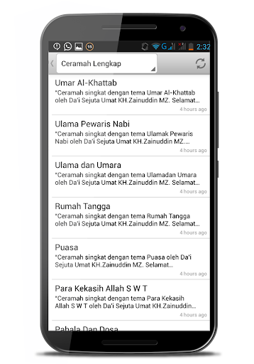 Ceramah Kh Zainudin Mz By Jatenapps Google Play United States Searchman App Data Information