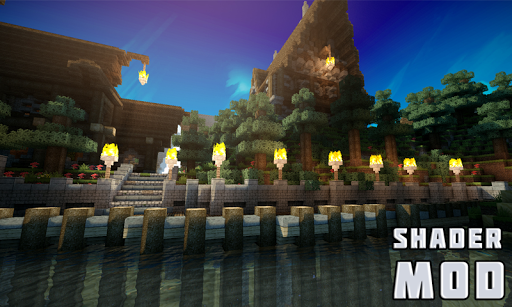 Android application Shader Mod MCPE screenshort
