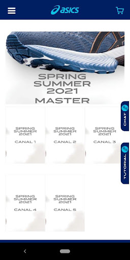 ASICS.net Screen 2