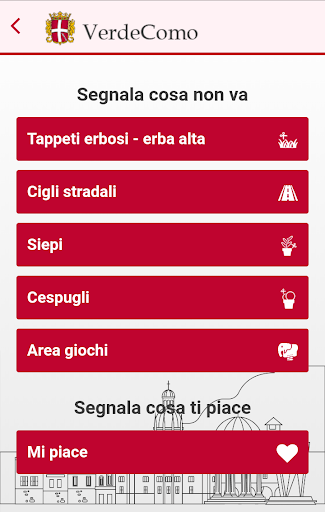 Android application VerdeComo screenshort