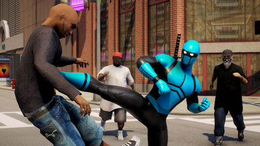 Blue Ninja : Superhero Game  screenshots 1