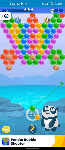 Android application Bubble Man screenshort