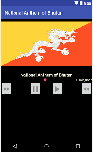 Android application National Anthem of Bhutan screenshort