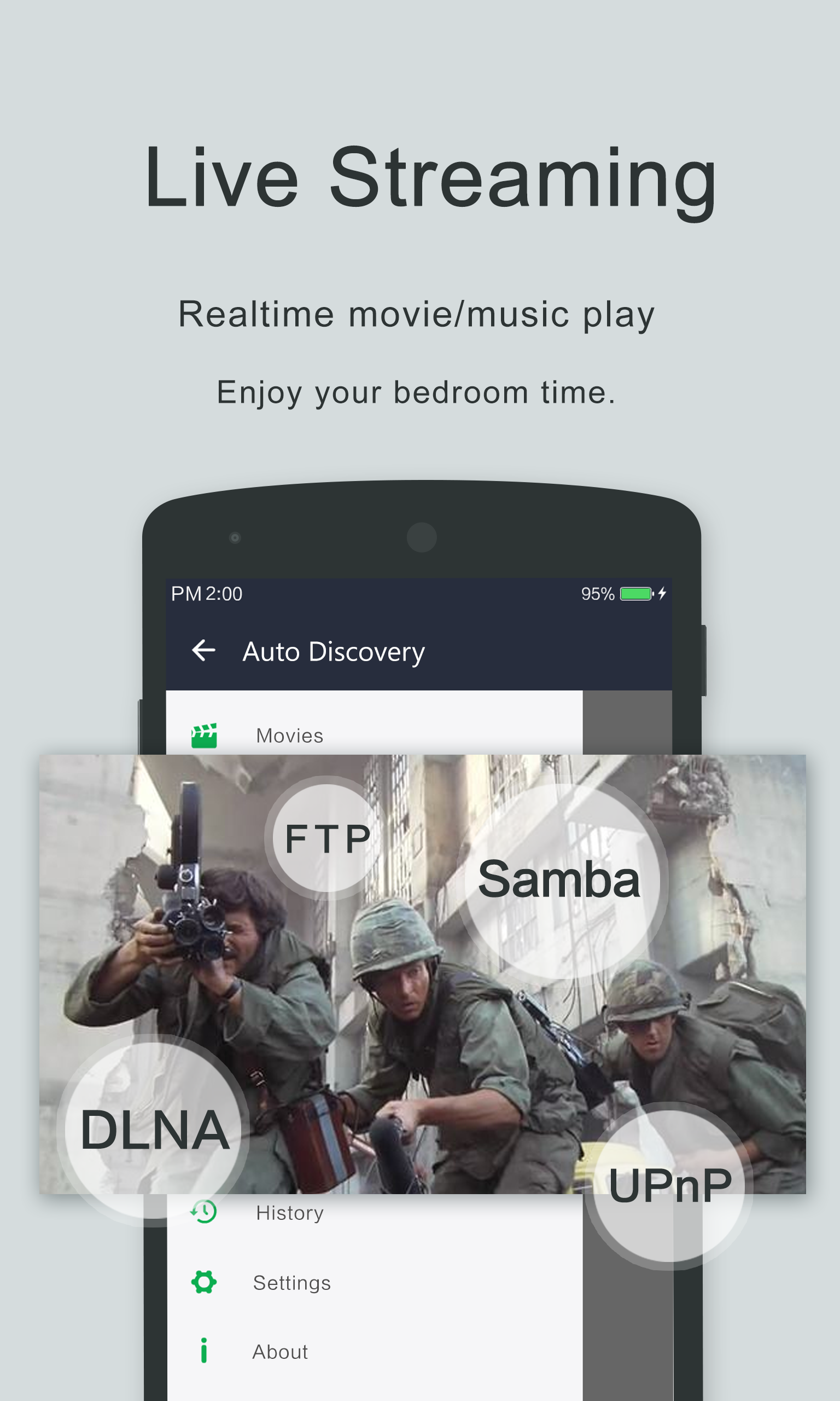 Android application OPlayer - Video Player screenshort
