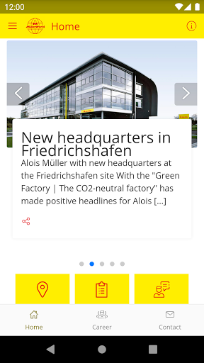 Android application Müller World screenshort
