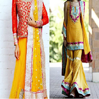 Mehndi Dresses 2021-2022 (Latest Trendy Designs)