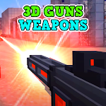 Cover Image of Tải xuống 3D Guns Weapons Mod Ver1.150 APK