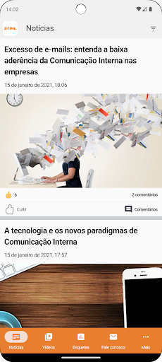 STIHL - Internal Communication Screenshot 2 - AppWisp.com