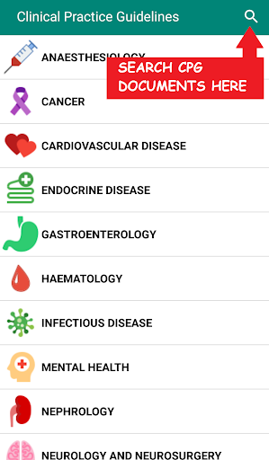 Clinical Practice Guidelines (CPG) Malaysia 10.3 APK screenshots 2