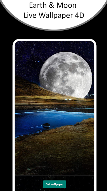 Earth, Moon 4D Live Wallpaper bởi JPG Tech - (Android Ứng dụng) — AppAgg