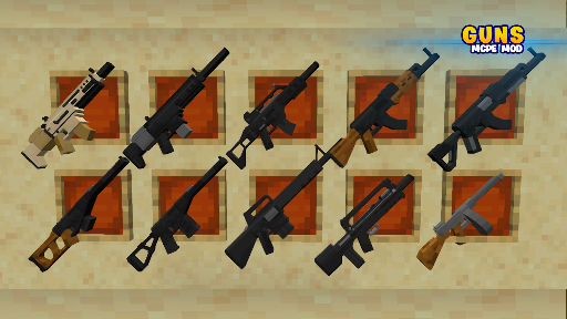 Gun Mod for Minecraft PE