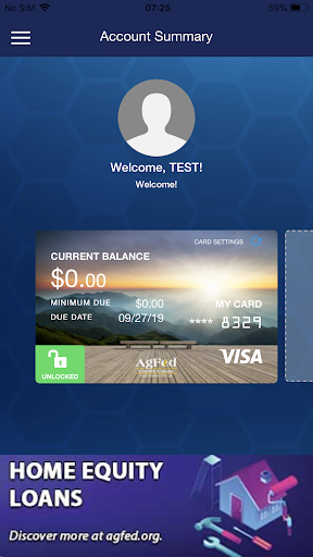 AgFed Credit Card Screen 2