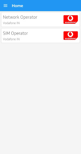 Operator Name Widget Screen 3