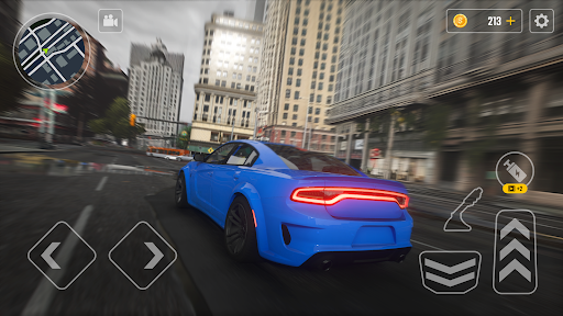 Driving Dodge Charger Race Car Screenshot 3 - AppWisp.com
