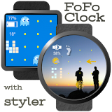 FoFoClock with styler icon