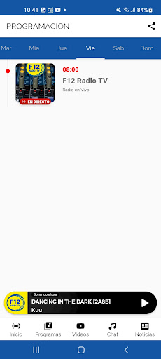 F12 Radio TV Screen 3