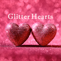 Glitter Hearts Theme