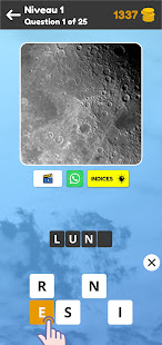 Aperçu de l'application