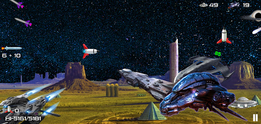 Android application Spaceship: Alien War screenshort