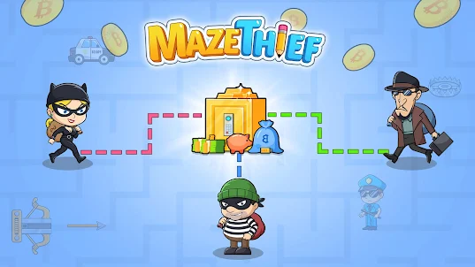 Maze Thief: Draw Puzzle