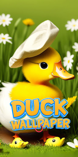 Android application duck wallpaper screenshort