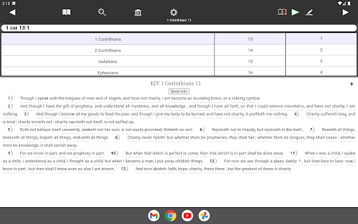 Touch Bible (KJV + Strong's) screenshot 13