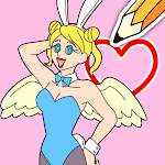 Cover Image of Download Draw Happy Angel :drawing apps  APK