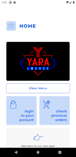 Android application Yara Lounge G81 screenshort