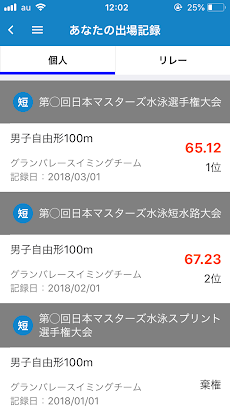 スイトレ - 日本マスターズ水泳協会公式アプリのおすすめ画像3
