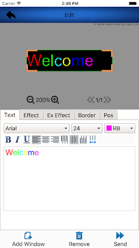 PowerLed LTS (任意分區 背景動畫) Screen 2