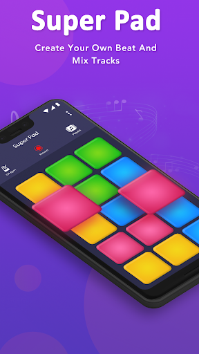 Android application SUPER PADS - DJ PAD : BECOME A screenshort