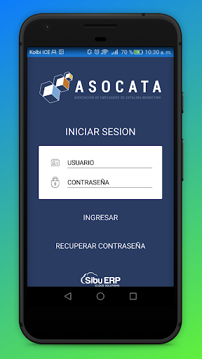 ASOCATA Screen 2