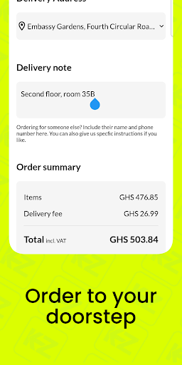 Konzoom - Grocery Delivery Screen 3