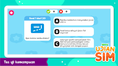 Ujian SIM 2025 poster 12