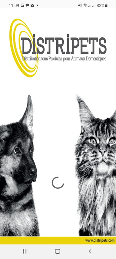 Android application Distripets screenshort