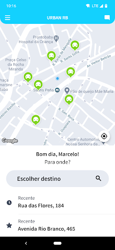Android application Urban RB screenshort
