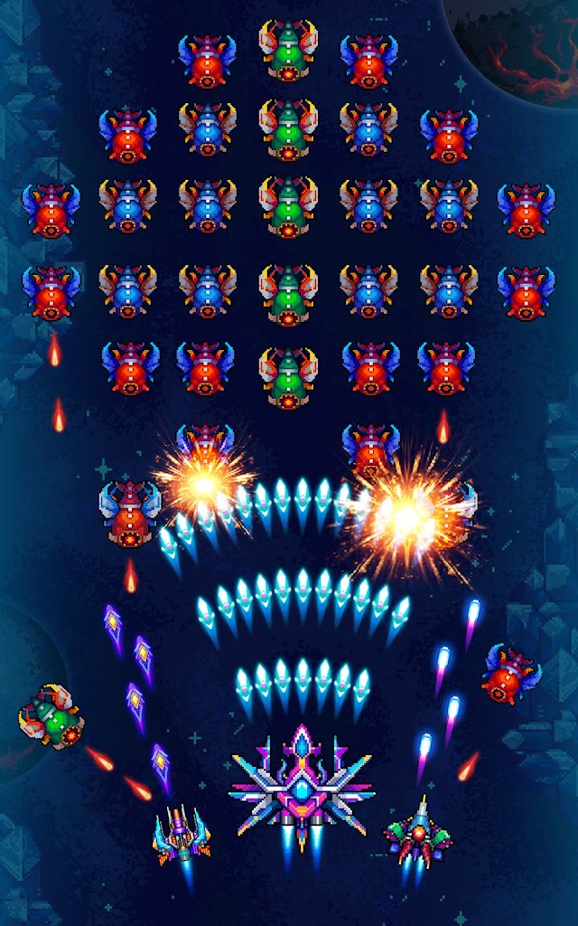 Galaxiga Arcade Shooting Game Download For PC/MacOS