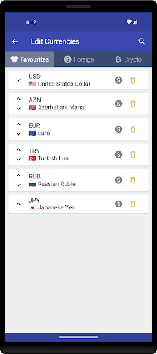 Pulgir - Currency Converter Screen 3
