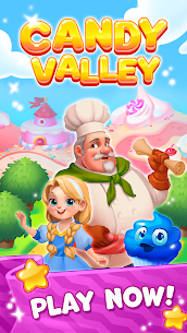 Candy Valley – Match 3 Puzzle Premium Apk 5