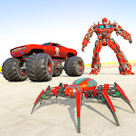 Cover Image of Download Spider Robot Transform Games :Monster Truck Games 1.0 APK