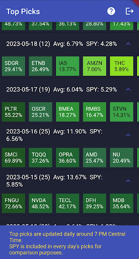 Stock Scanner Screen 3