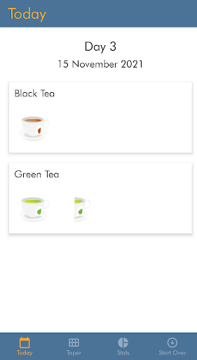 Caffeine Quitter Screen 3