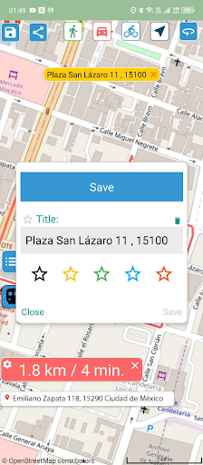 Street Maps Screen 3