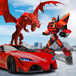 Cover Image of Download Dragon Robot Car Transforming  APK